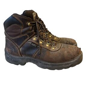 Irish Setter Model 83618 Men's 6-Inch Ely Waterproof Leather Safety Toe Boot